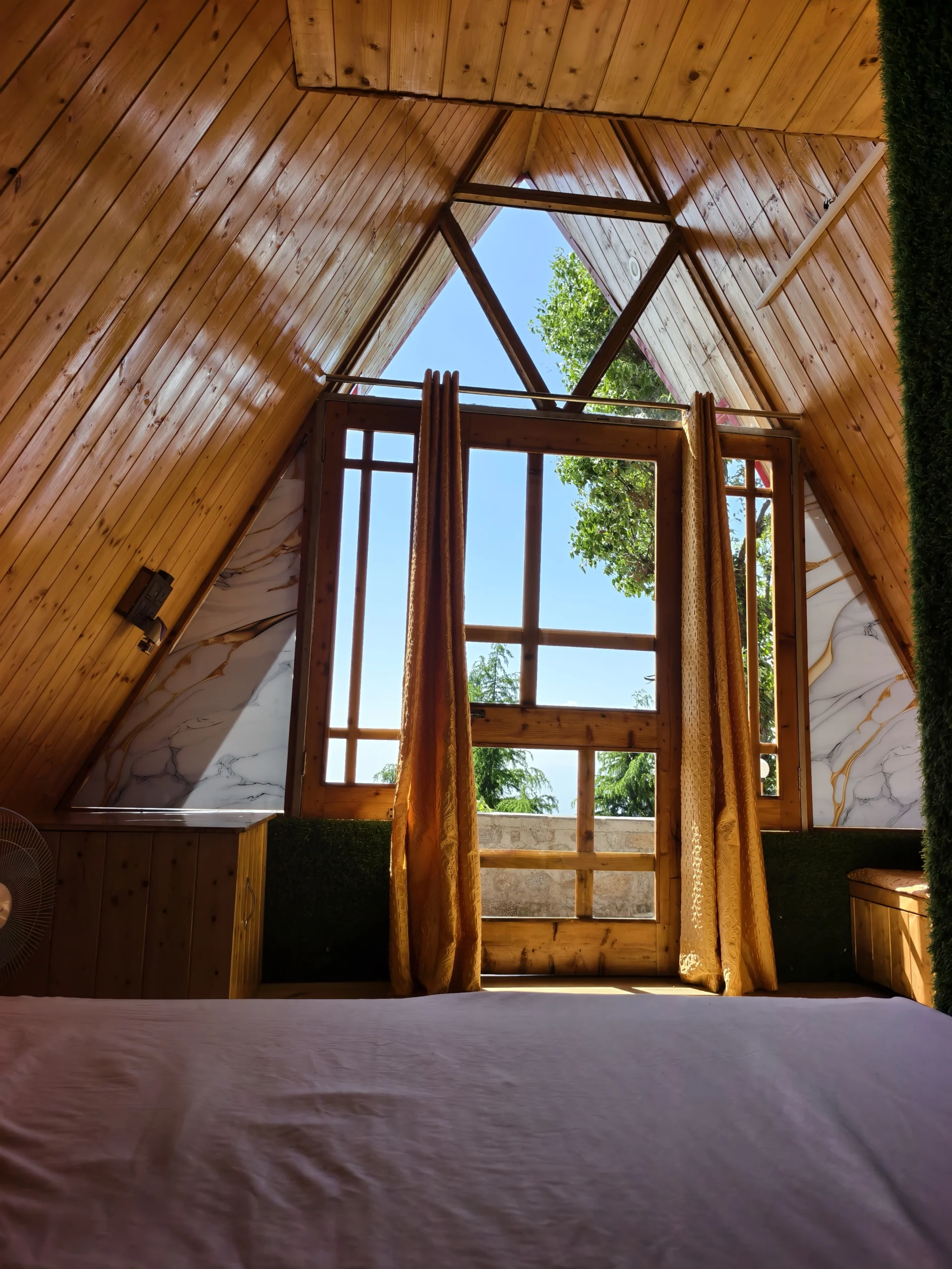 Scenic views from bedroom